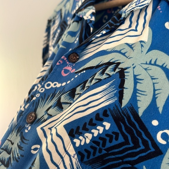Reyn Spooner vintage 90’s Aloha Surfer Hawaiian Shirt Large - Picture 7 of 9